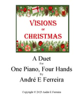 Visions of Christmas piano sheet music cover